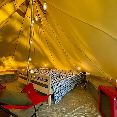 Campismo de Luxo Tente Indiana Chenes - La Teouleyre *